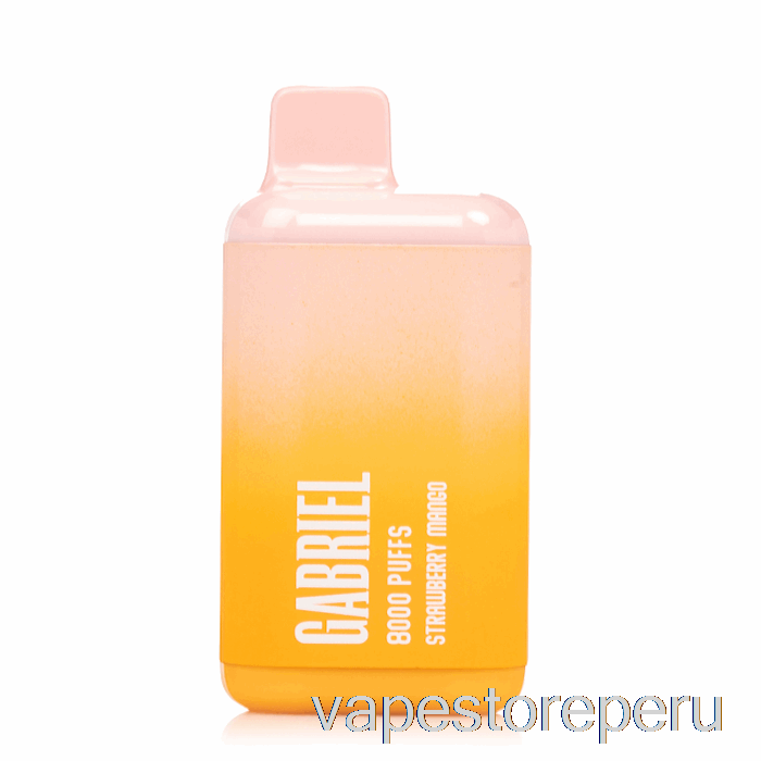 Vape Sin Nicotina Peru Uwell Gabriel Bf8000 Desechable Mango Fresa